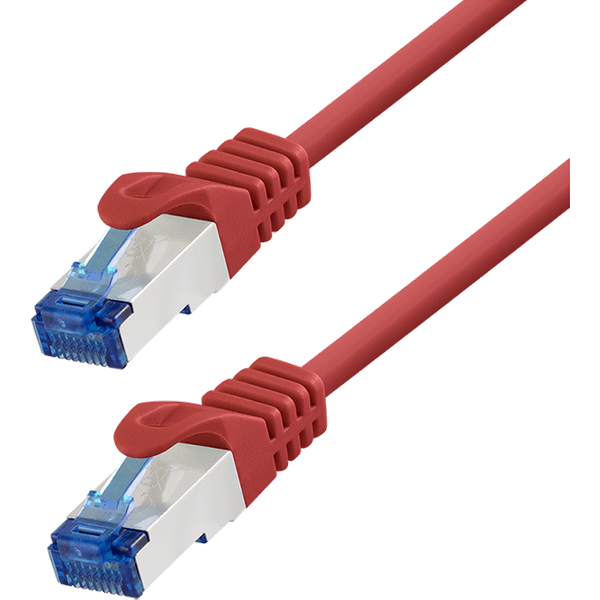 LogiLink Patch cable Cat.6A CCA S/FTP LSZH. red. 20 m. EconLine