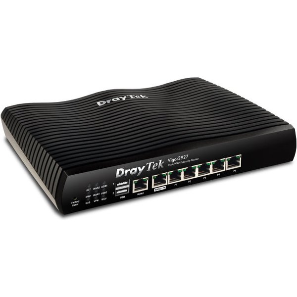DrayTek Vigor 2927 (UK/IE) wired router Gigabit Ethernet Black
