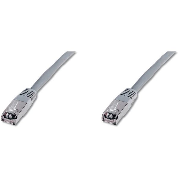 Digitus CAT 6. S-FTP. AWG 26/7. 1 m networking cable Grey Cat6 S/FTP (