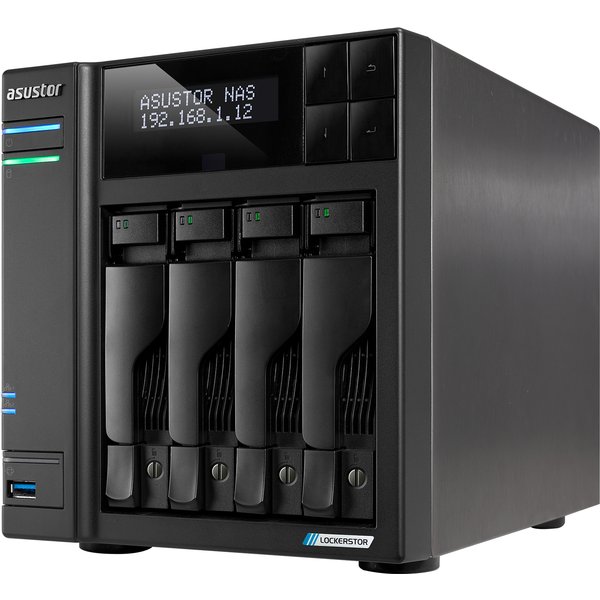 Asustor LOCKERSTOR 4 Gen2 + (AS6704T v2) NAS Desktop N5105 4 GB DDR4 0