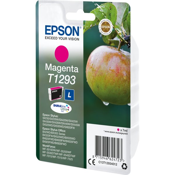 Epson C13T12934012/T1293 Ink cartridge magenta high-capacity. 330 page