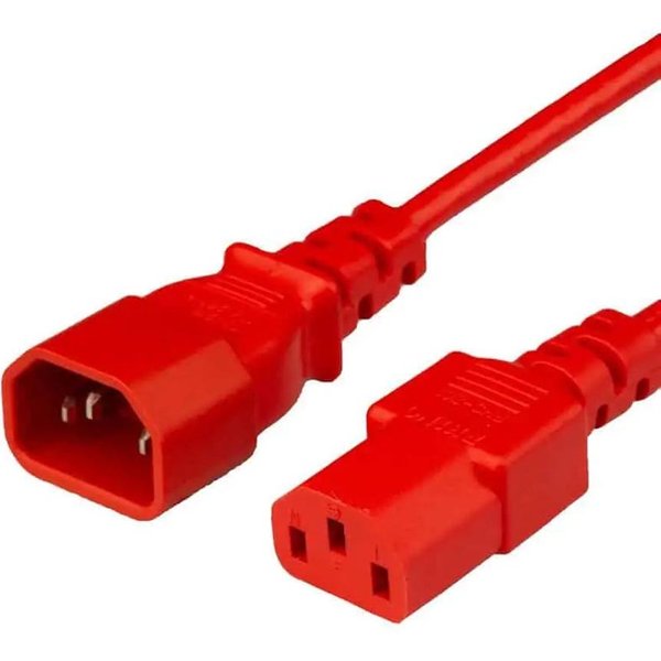 FDL 2M ITALIAN MAINS CABLE - ITALIAN MAINS PLUG - C13 IEC SOCKET