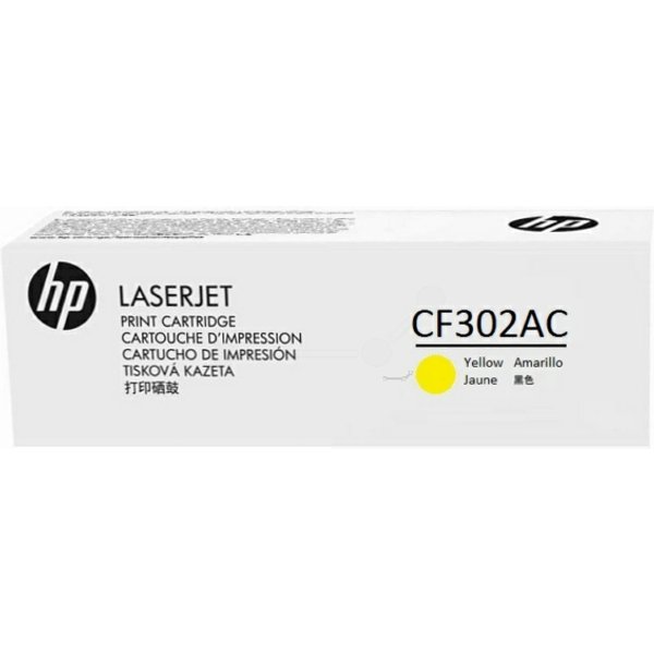 HP CF302AC/827A Toner yellow Contract. 32K pages ISO/IEC 19798 for HP