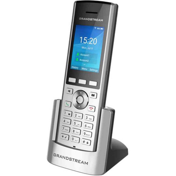 Grandstream Networks WP820 IP phone Black. Silver 2 lines LCD Wi-Fi