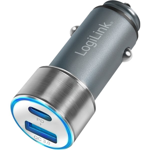 LogiLink PA0252 mobile device charger Universal Grey Cigar lighter Fas