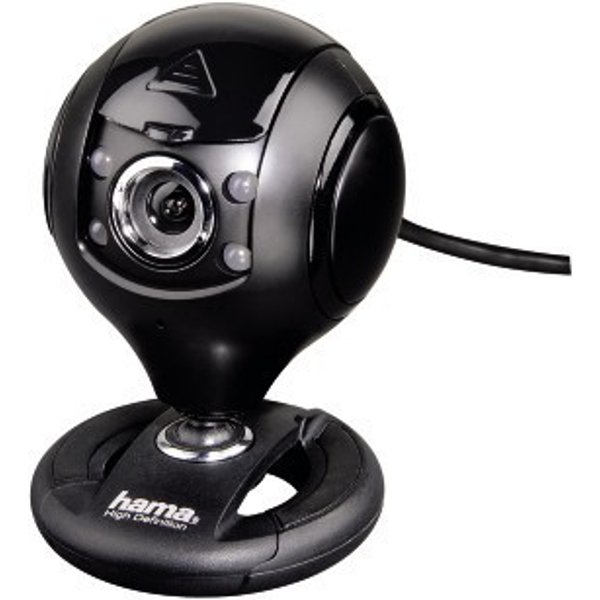 Hama 00053950 webcam 1.3 MP 1280 x 1024 pixels USB 2.0 Black
