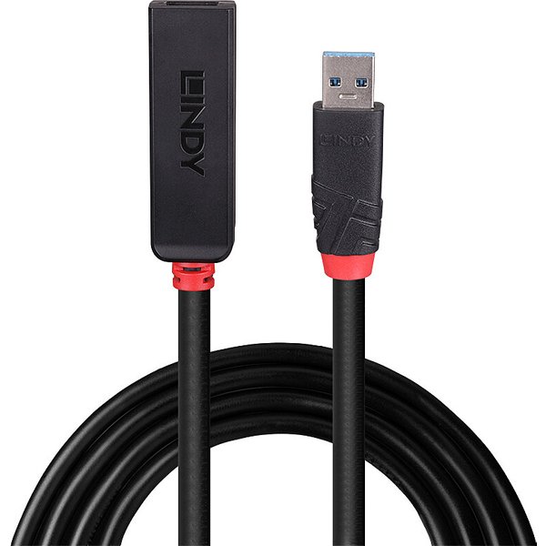 Lindy 15m USB 3.0 Active Extension Slim