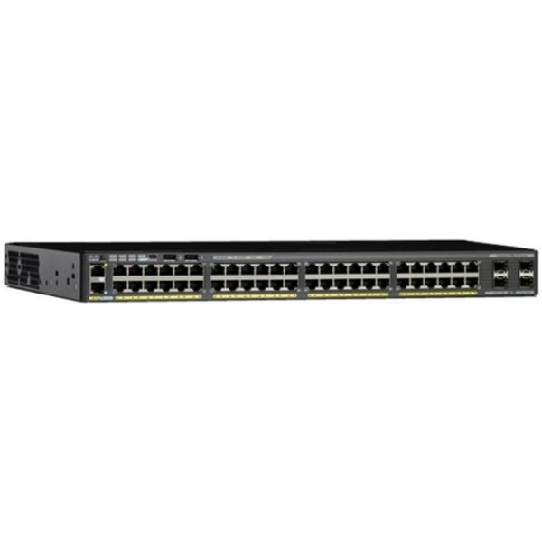 Cisco Catalyst WS-C2960X-48FPS-L Managed L2/L3 Gigabit Ethernet (10/10
