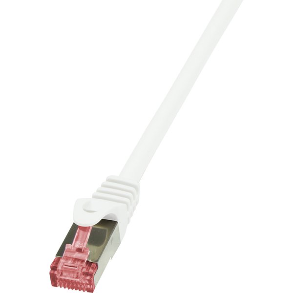 LogiLink 50m Cat.6 S/FTP networking cable White Cat6 S/FTP (S-STP)