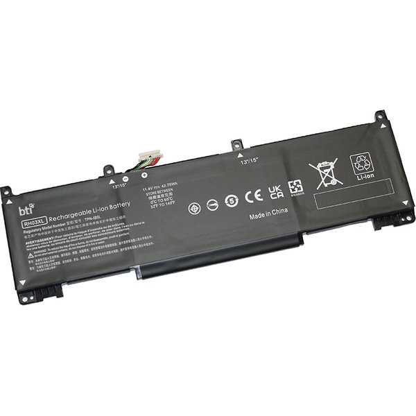 BTI 42.7 3 cell HSTNN-OB2X compatible battery for HP 822Q5UT#ABA 822Q5