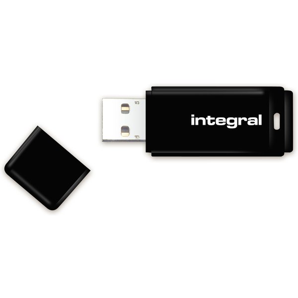 Integral 16GB USB2.0 DRIVE BLACK