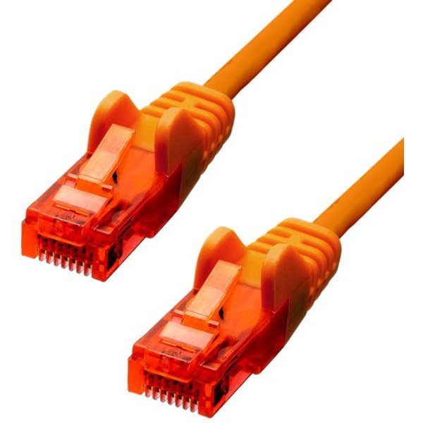 ProXtend CAT6 U/UTP CCA PVC Ethernet Cable Orange 7M