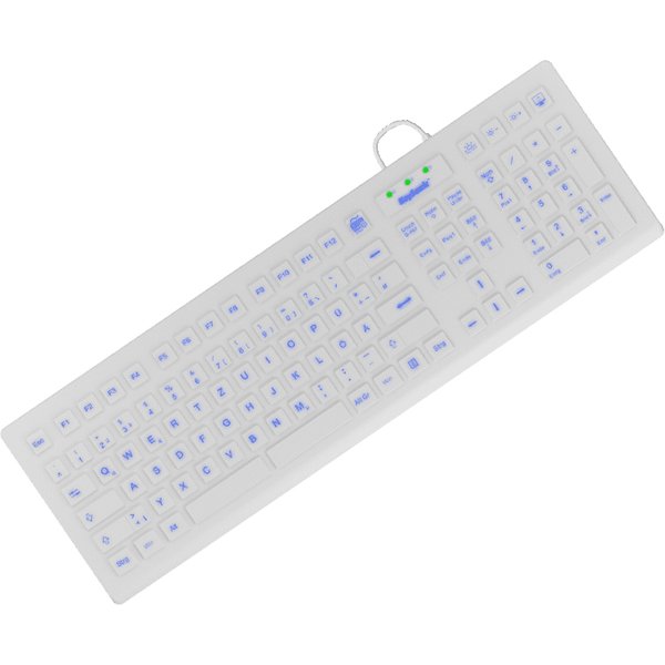 KeySonic KSK-8031INEL-Wh (DE) keyboard Industrial USB QWERTZ German Wh