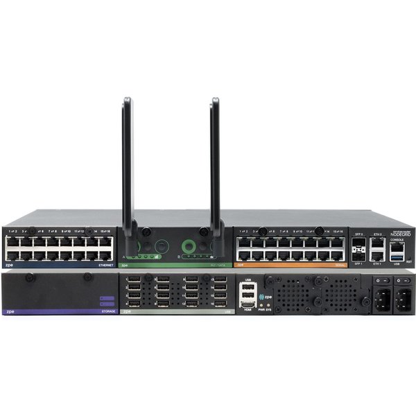 ZPE Nodegrid Net Services Router NSR Chassis. Dual AC. 8-Core Intel CP