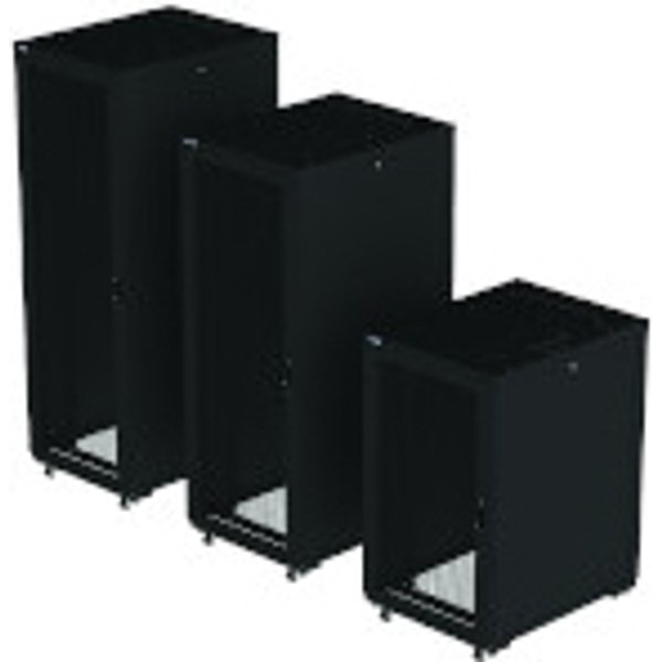 Eaton RAA24610PSB13U rack cabinet 24U Freestanding rack Black