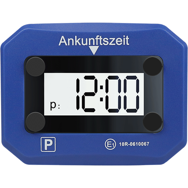 LogiLink Electronic parking disc. KBA certified. blue