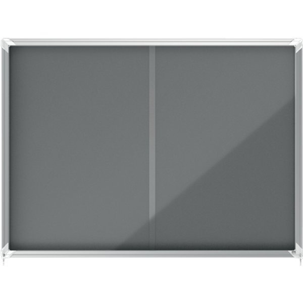 Nobo 1915338 insert notice board Indoor Grey Aluminium