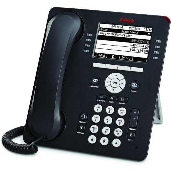 Avaya 9608G 4 Pack IP phone Grey 8 lines LCD