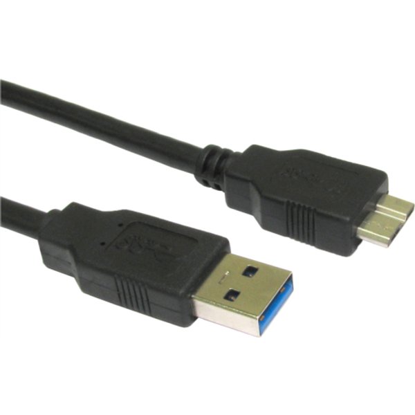 Cables Direct USB3-MICROB USB cable 2 m USB 3.2 Gen 1 (3.1 Gen 1) USB