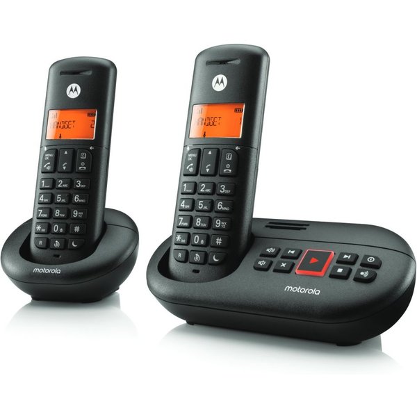 Motorola E212 Digital Cordless Twin DECT Phone TAM Phone