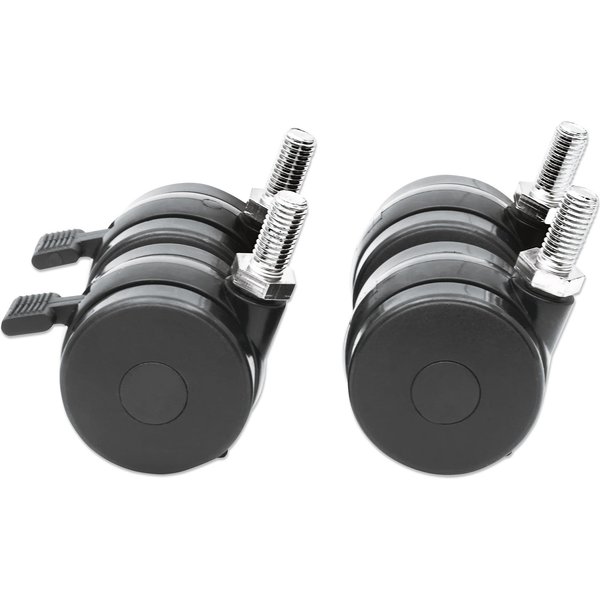 Intellinet Basic Caster Wheel Set for 19" Racks. Set of 4 Pieces.