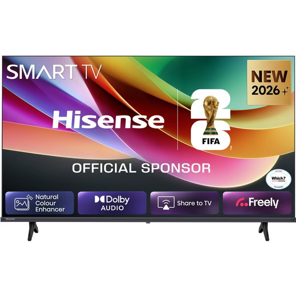 Hisense 32A4STUK TV 81.3 cm (32") HD Smart TV Wi-Fi Black
