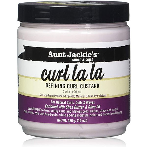 Aunt Jackie's Curl La La Defining Curl Custard 15 Oz
