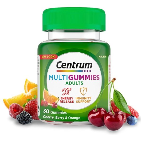 Centrum MultiGummies Mixed Fruit - 30 Gummies