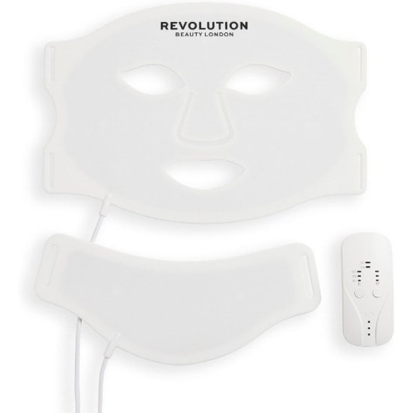 Revolution Pro Miracle Silicone Face And Neck Mask-White
