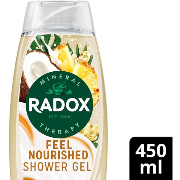 Radox Shower Gel Feel Nourished 450Ml