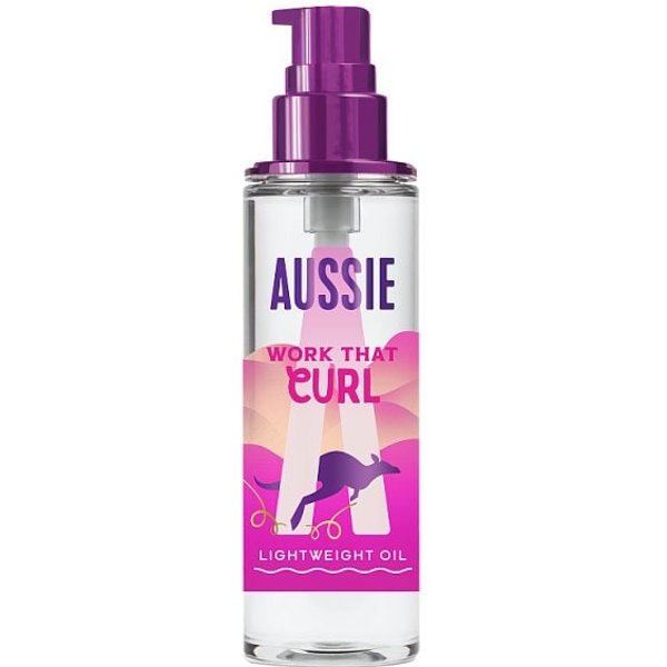 Aussie That Curl Lightweight Hair Oil 95Ml. Anti-Frizz.
