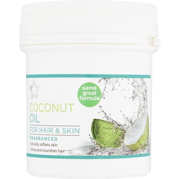 Superdrug Coconut Oil For Hair & Skin 125ml