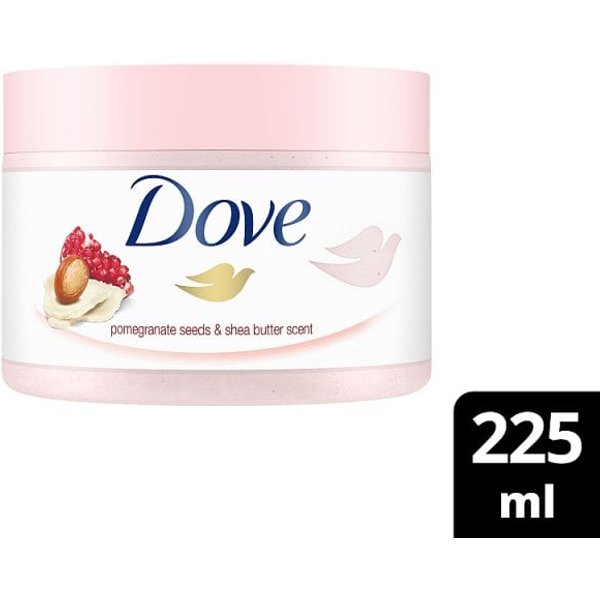 Dove Body Scrub Pomegranate Seeds & Shea Butter 225ml
