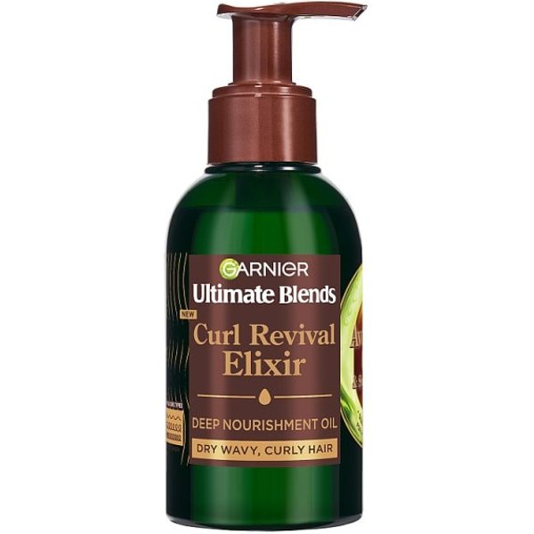 Garnier Ultimate Blends Curl Revival Elixir Oil 120ml
