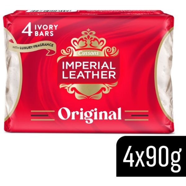 Imperial Leather Original Bar Soap 4 x 90g