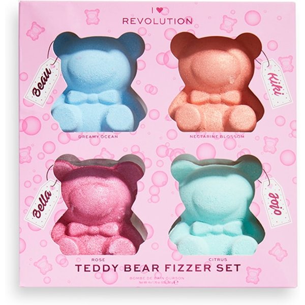 I Heart Revolution Teddy Bear Fizzer Set