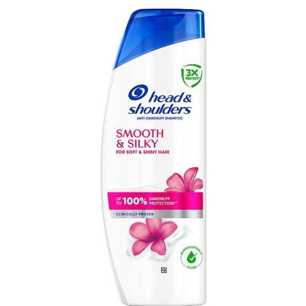 Head & Shoulders Smooth & Silky Anti-Dandruff Shampoo 400Ml