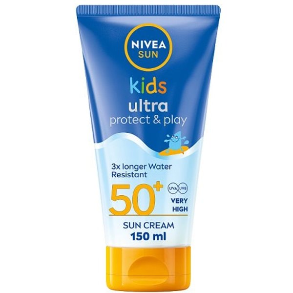 NIVEA SUN Kids Ultra Protect & Play Sun Cream Spf50+ 150ml