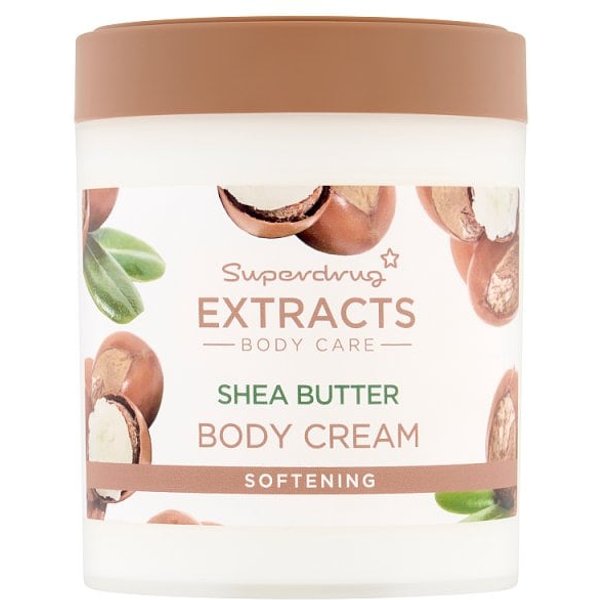 Superdrug Extracts Shea Butter Body Cream 475ml