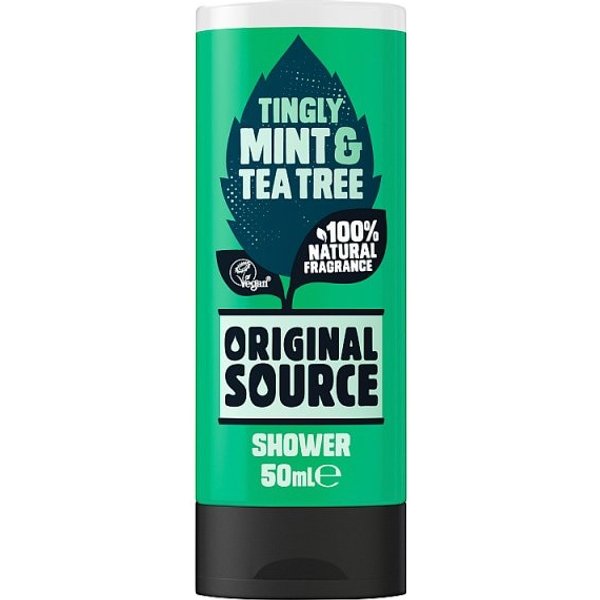 Original Source Mint & Tea Tree Shower Gel Body Wash 50ml