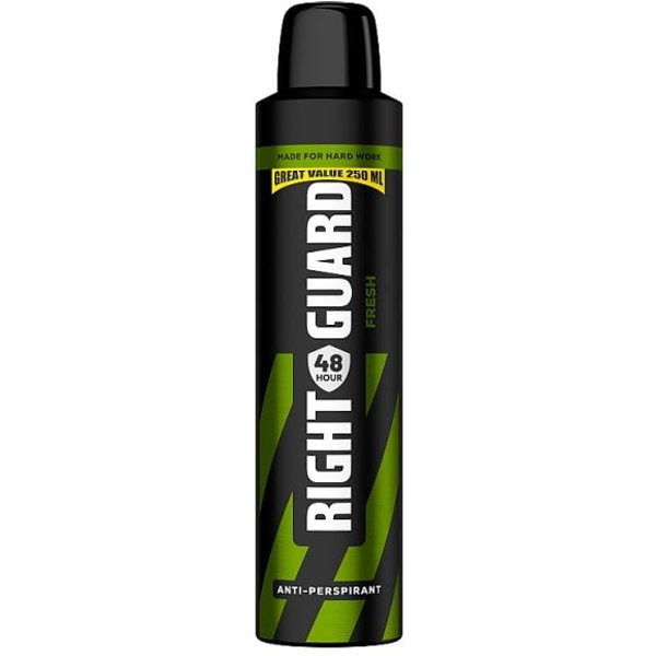 Right Guard Men 48h Anti-Perspirant Deodorant, Fresh 250ml