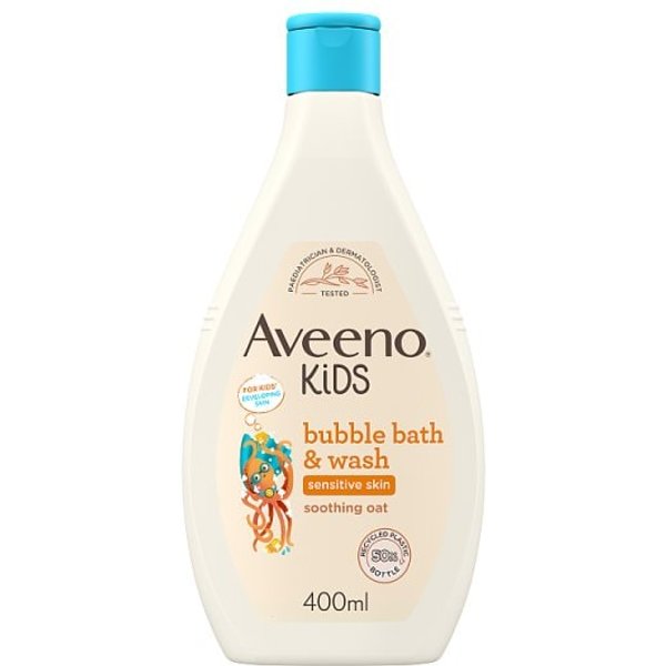 Aveeno Kids Bubble Bath & Wash 400ml