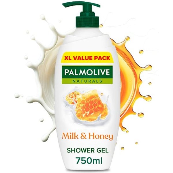 Palmolive Naturals Milk & Honey Shower Gel Cream 750ml