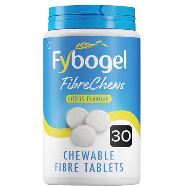 Fybogel FibreChews Citrus Constipation Fibre 30 Tablets