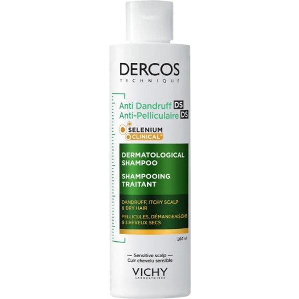 Vichy Dercos Anti-Dandruff Shampoo Dry Hair and Scalp 200ml