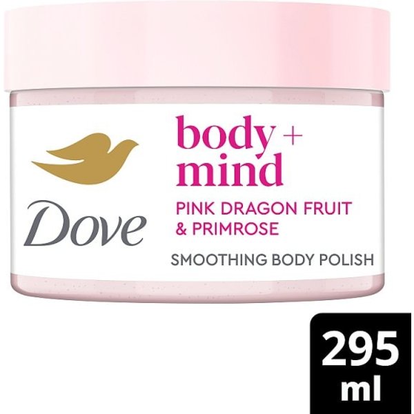 Dove body + mind Dragon Fruit Body Scrub 295ml