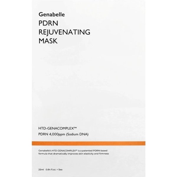 Genabelle PDRN Rejuvenating Mask. 5Pcs