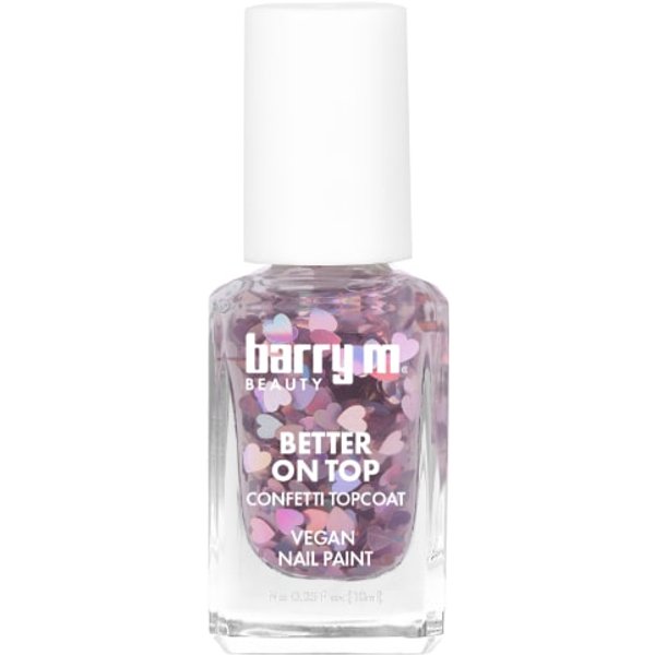 Better On Top Confetti Topcoat