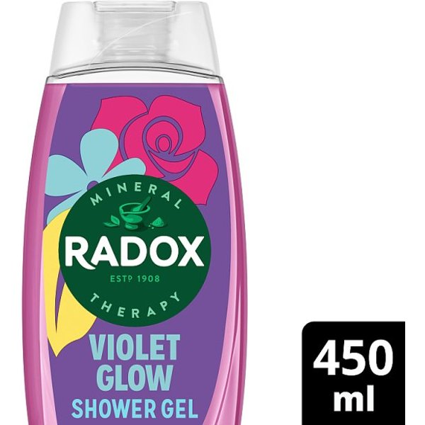 Radox Shower Gel Violet Glow 450ml