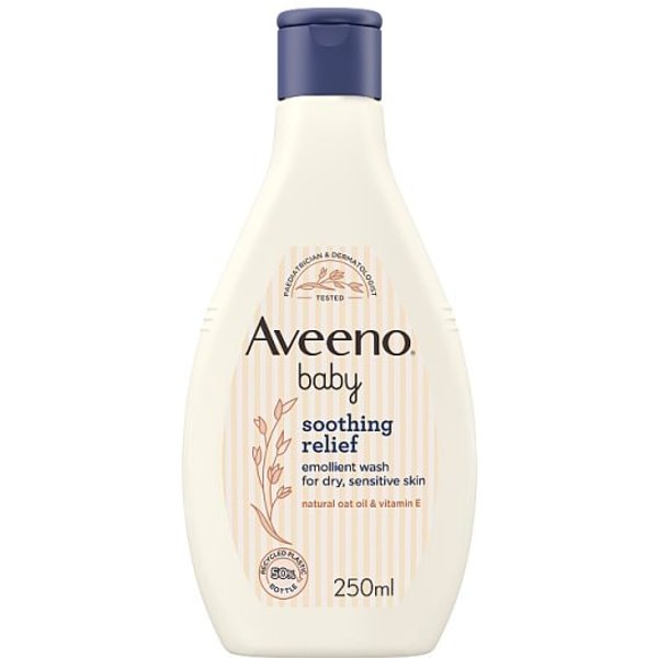 Aveeno Baby Soothing Relief Emollient Wash 250ml